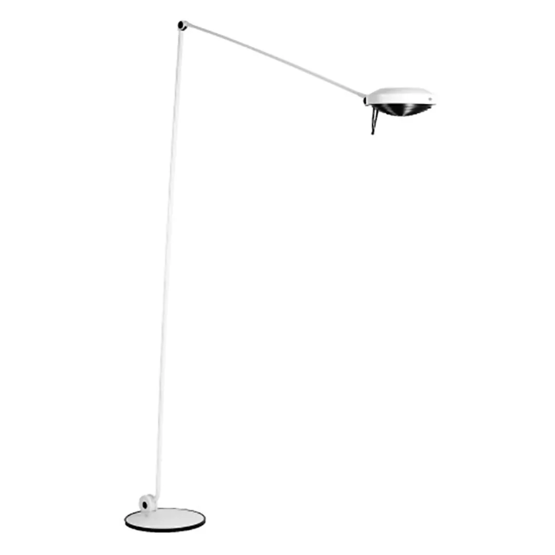 Lumina - Elle LED Stehleuchte - weiß matt/Schirm Ø23cm drehbar 180°/H 200cm günstig online kaufen