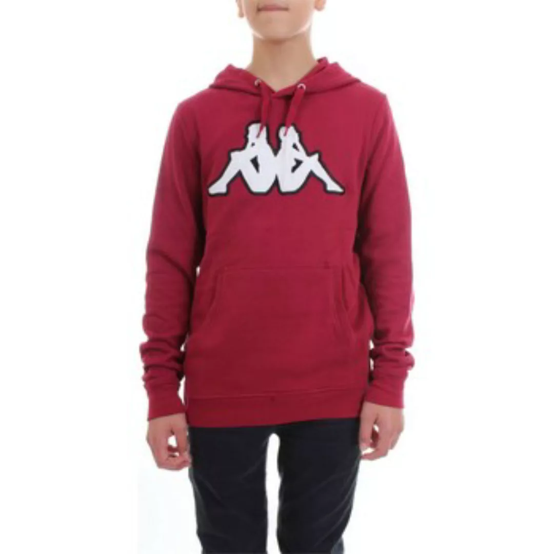 Kappa  Sweatshirt 3032BY0 Sweatshirt Mann Rot-Weiß-Schwarz günstig online kaufen