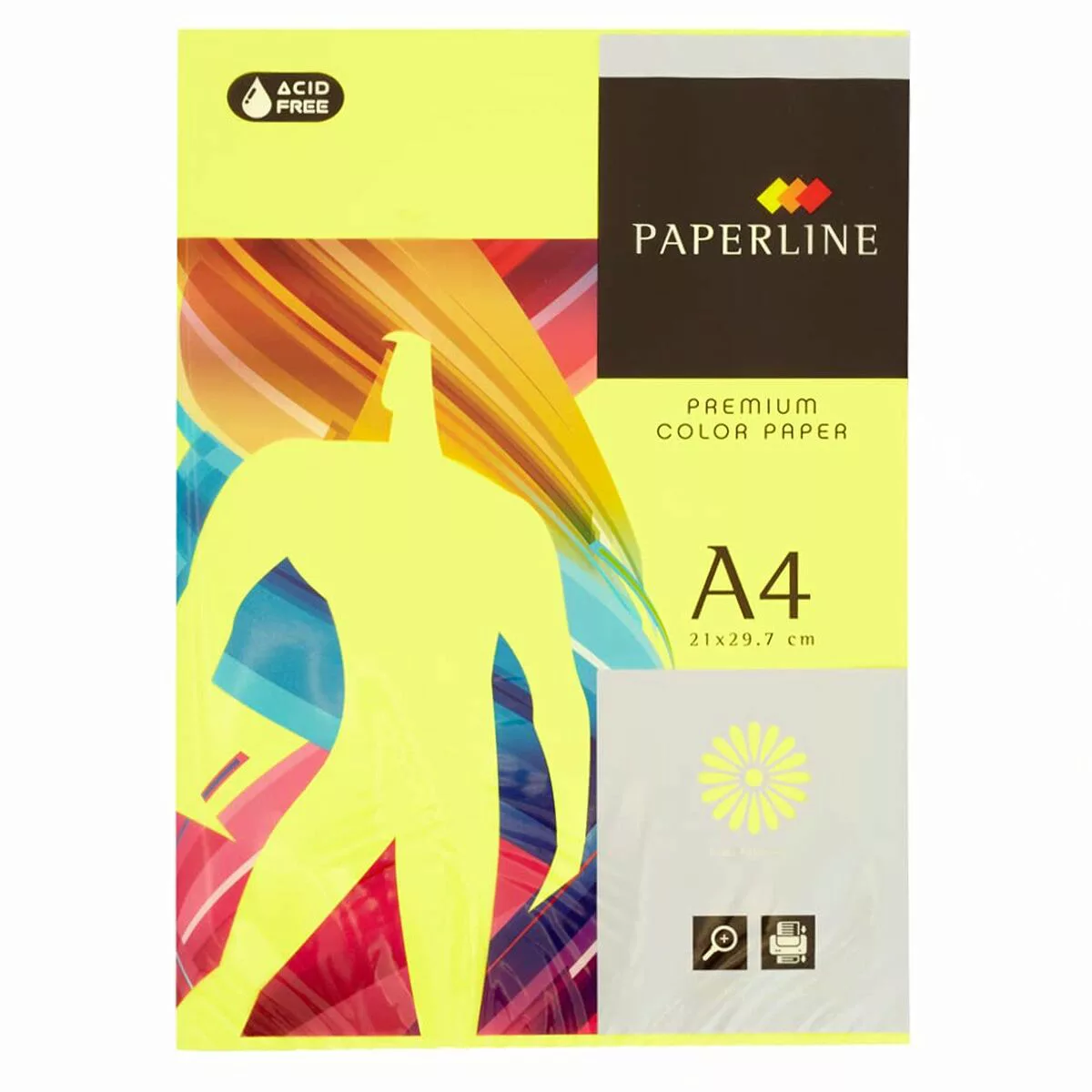Papier Fabrisa Gelb Fluoreszierend 500 Bettlaken Din A4 günstig online kaufen
