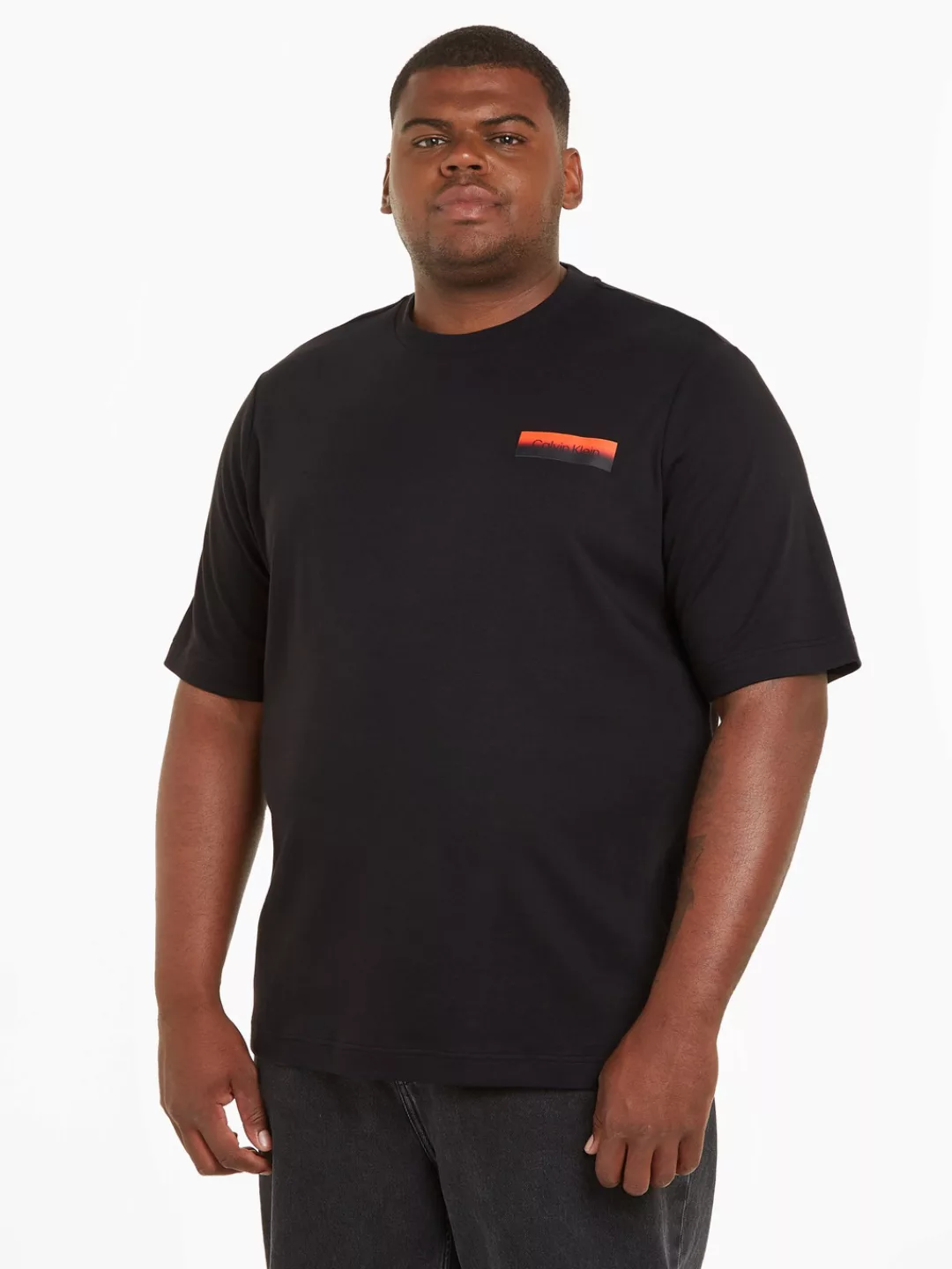 Calvin Klein Big&Tall T-Shirt "BT-OMBRE BACK PRINT T-SHIRT" günstig online kaufen