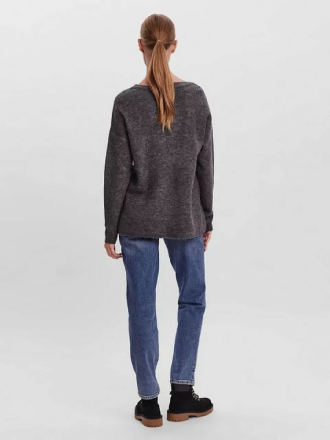 Vero Moda Strickpullover VMLefile (1-tlg) Plain/ohne Details günstig online kaufen