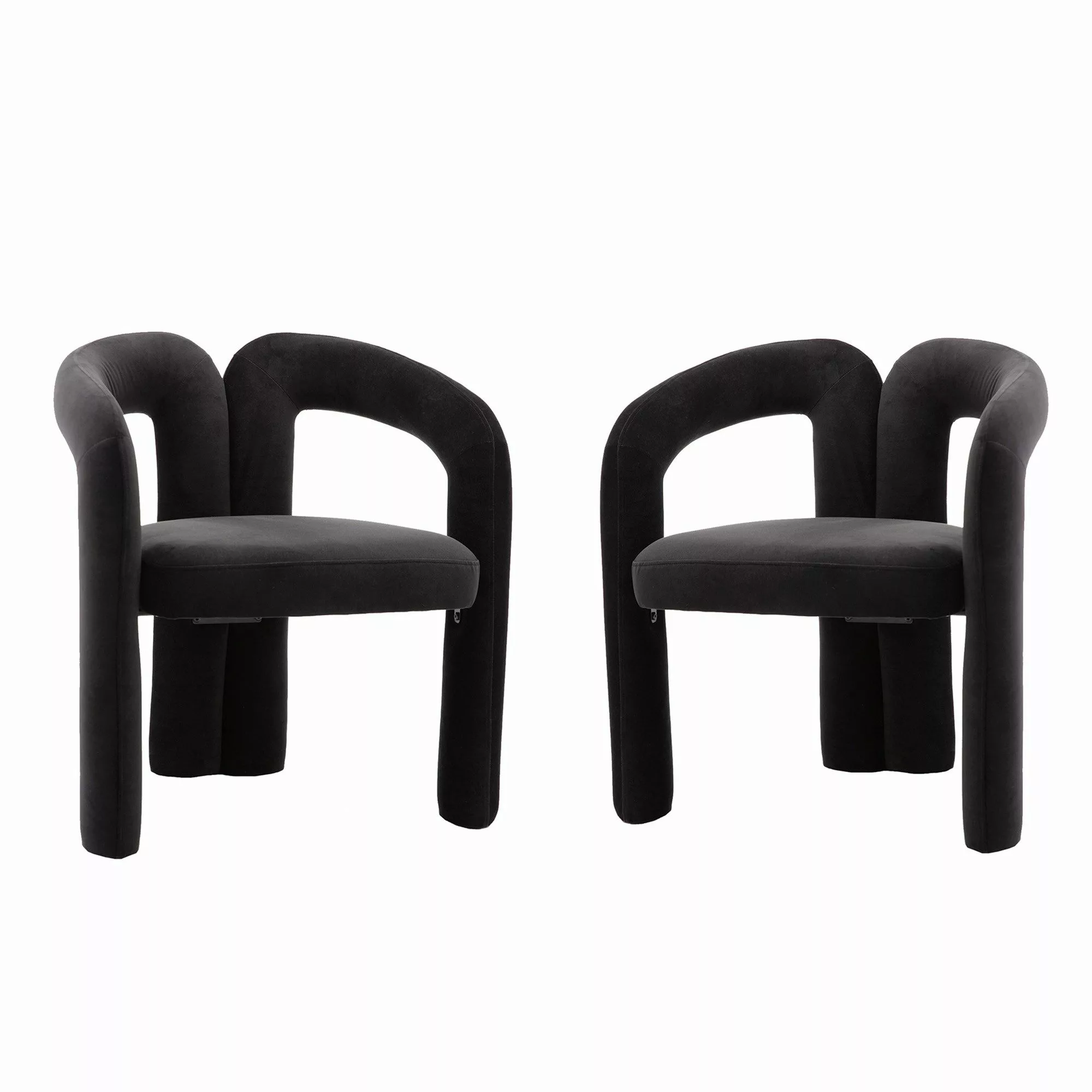 LVHOM Armlehnstuhl M-Form Freizeitstuhl, Bistrostuhl, Bürostuhl, günstig online kaufen