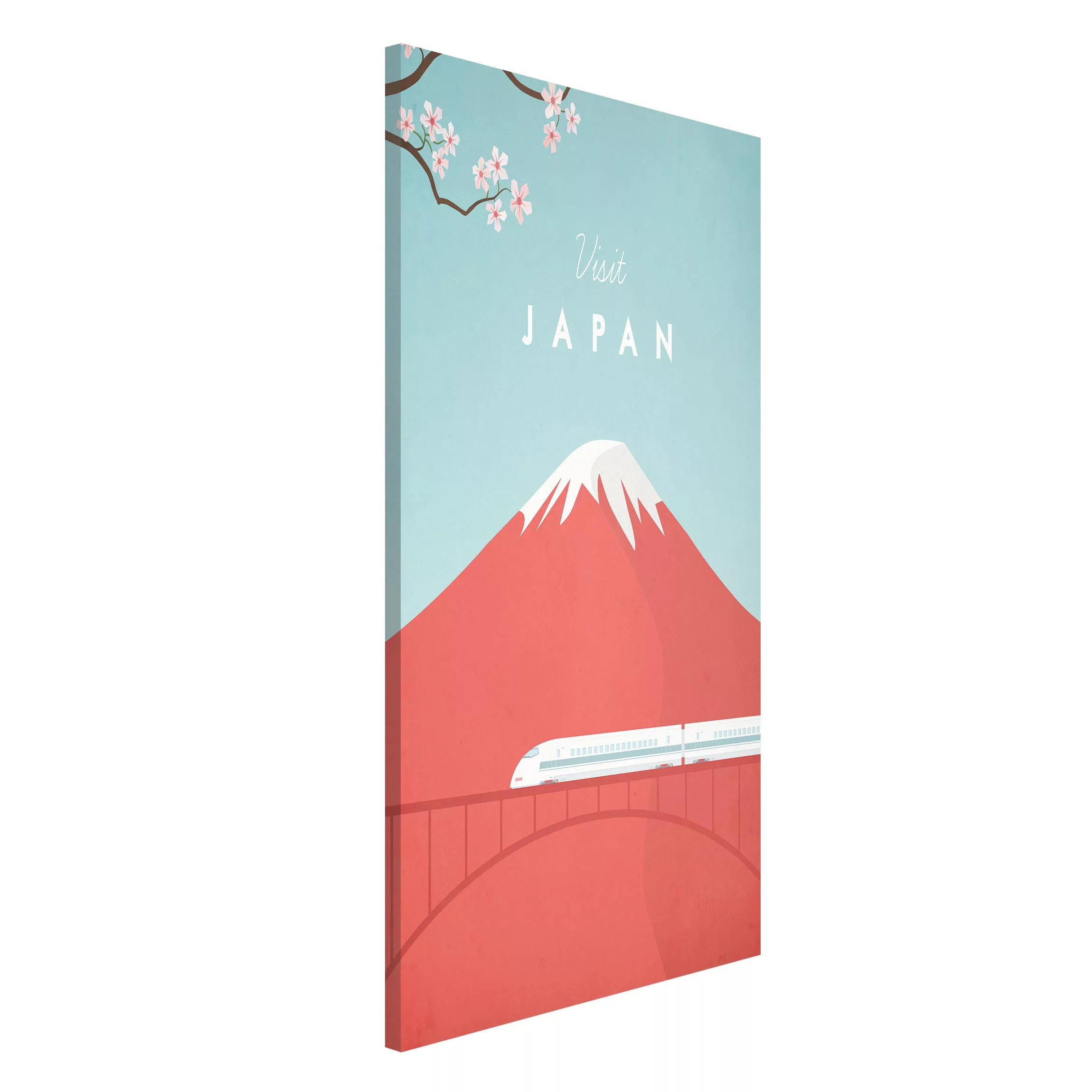 Magnettafel Blumen - Hochformat 3:4 Reiseposter - Japan günstig online kaufen