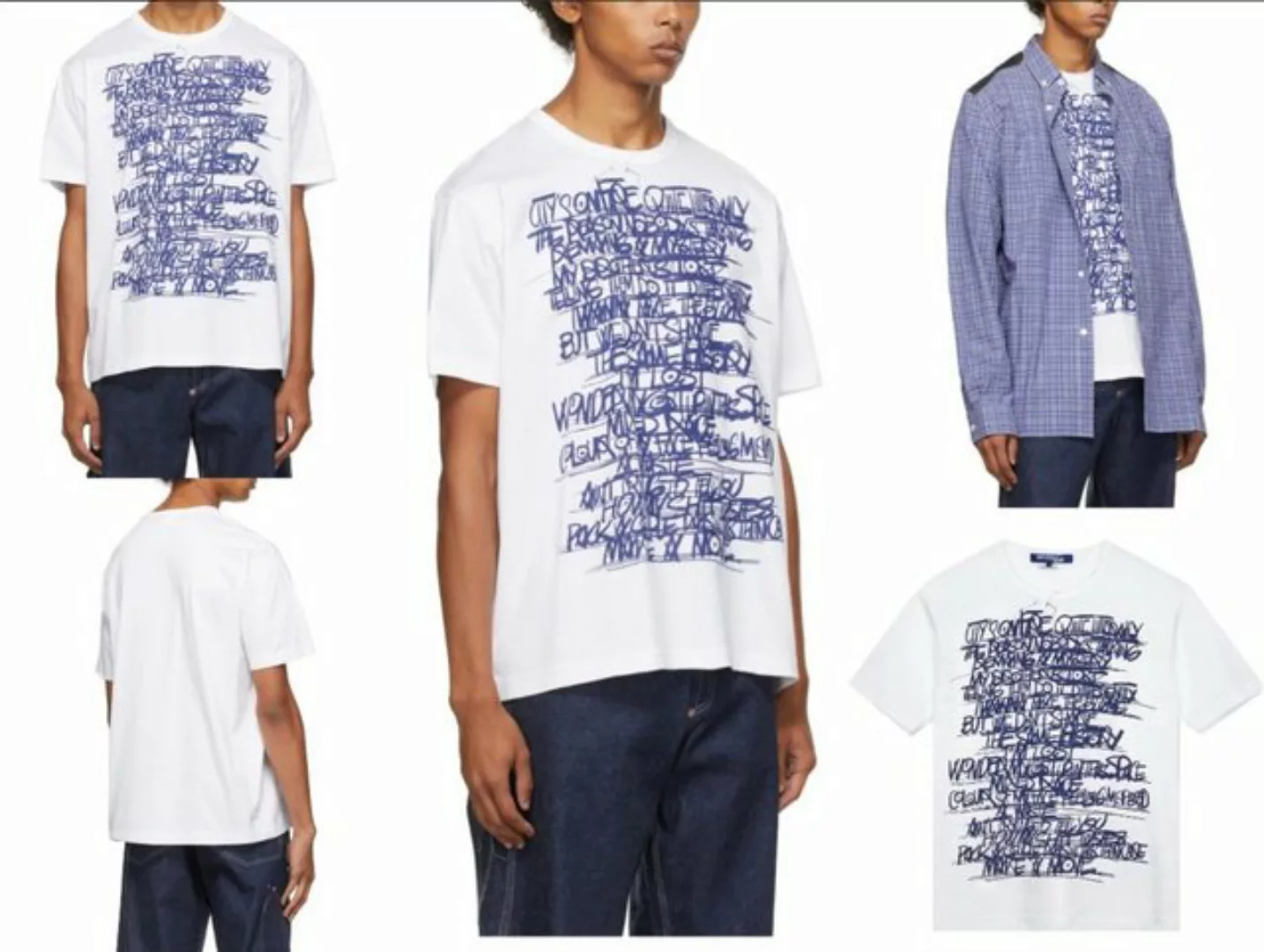 COMME des GARÇONS T-Shirt JUNYA WATANABE x COMME DES GARÇONS Deadstock Lett günstig online kaufen