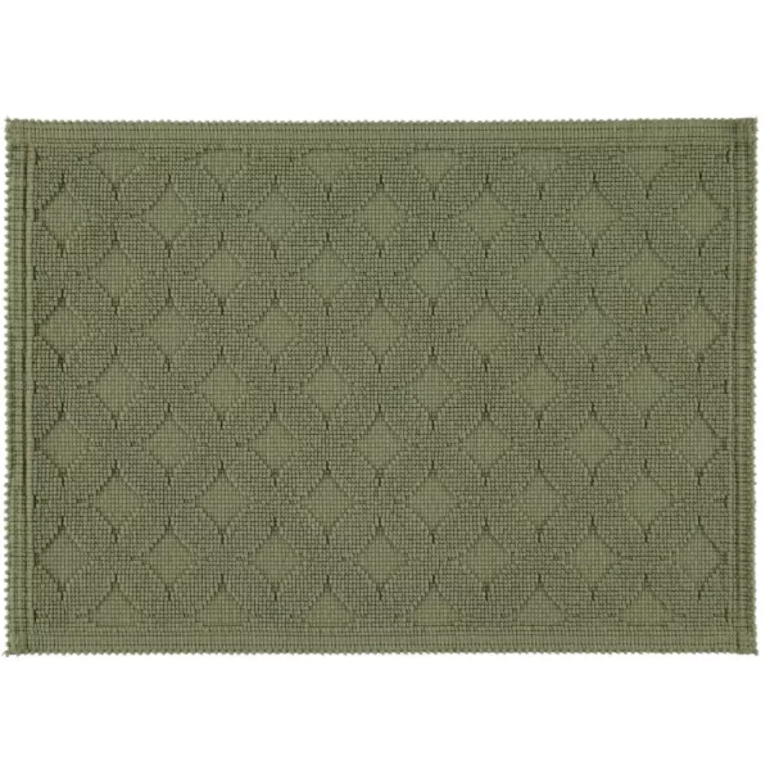 Rhomtuft - Badematte Seaside - Farbe: olive - 404 - 50x70 cm günstig online kaufen