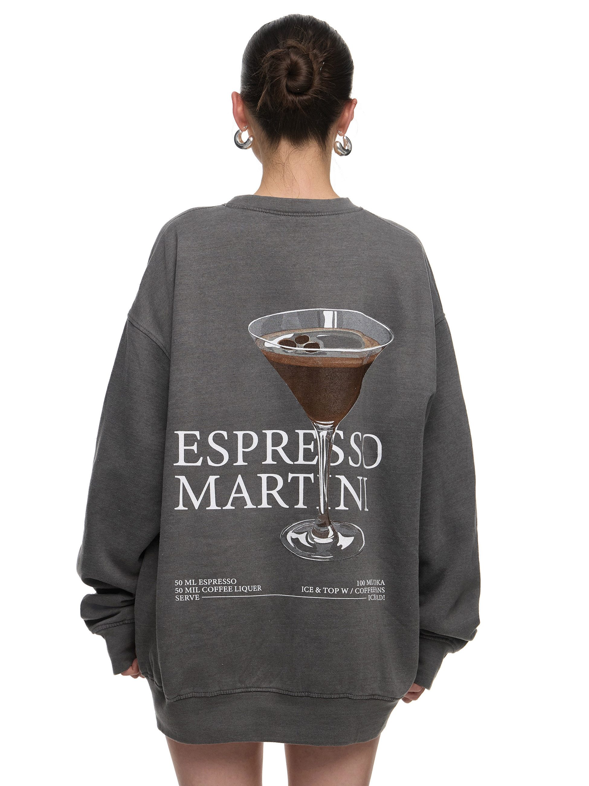 Worldclassca Sweatshirt Worldclassca Oversized Sweatshirt ESPRESSO günstig online kaufen