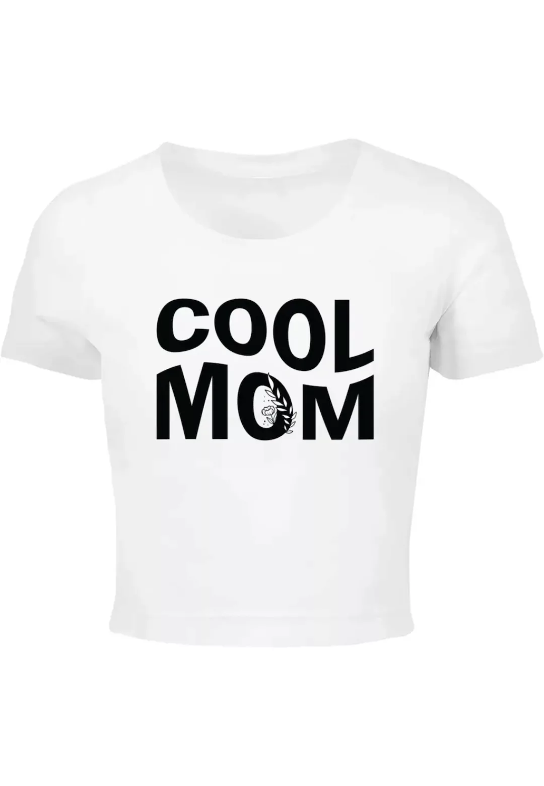 Merchcode T-Shirt "Merchcode Damen Ladies Mothers Day - Cool mom Cropped Te günstig online kaufen