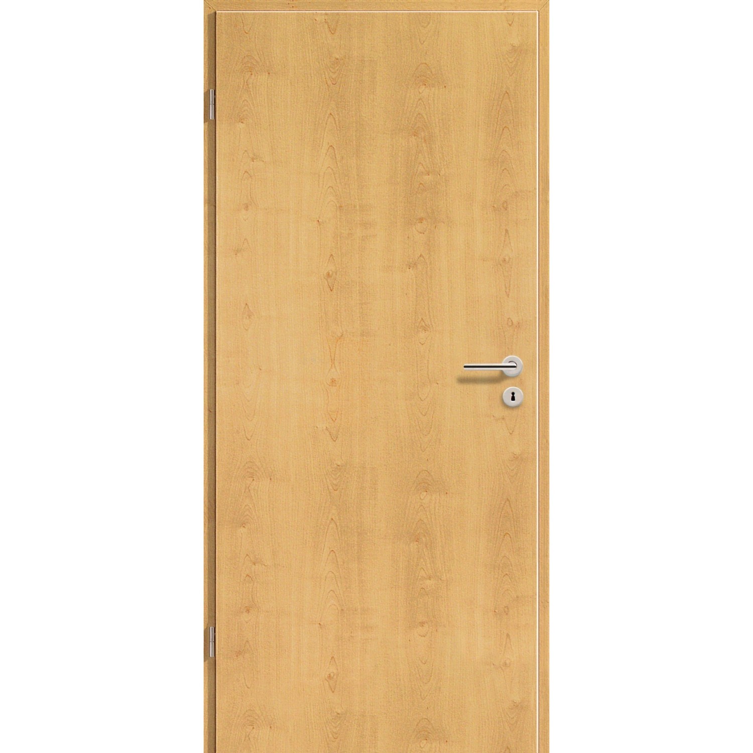 Zimmertür CPL-Laminat Holznachbildung Ahorn 61 x 198,5 cm Anschlag L günstig online kaufen