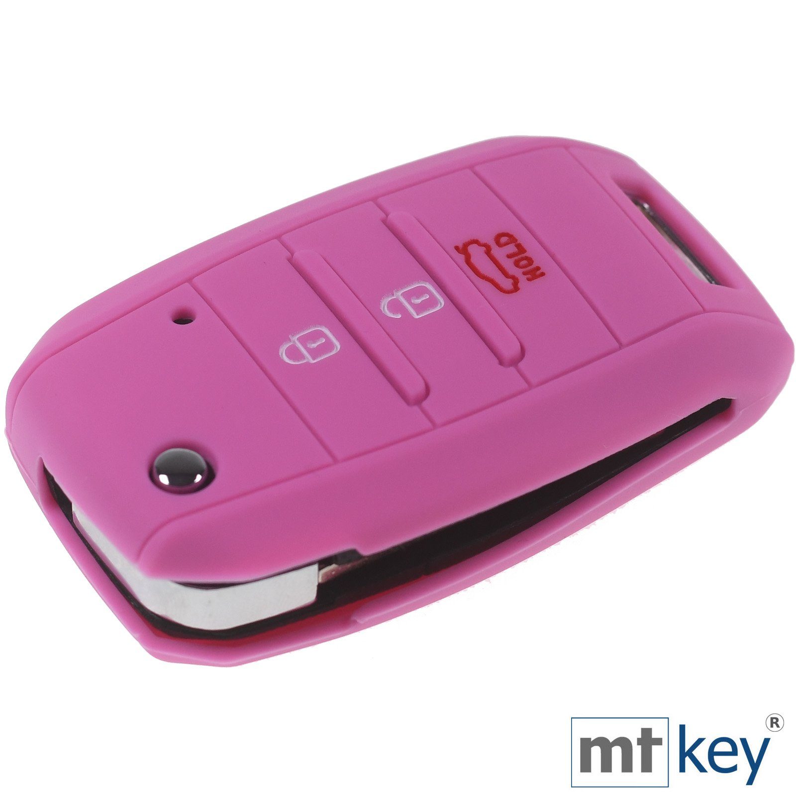 mt-key Schlüsseltasche Autoschlüssel Softcase Silikon Schutzhülle günstig online kaufen