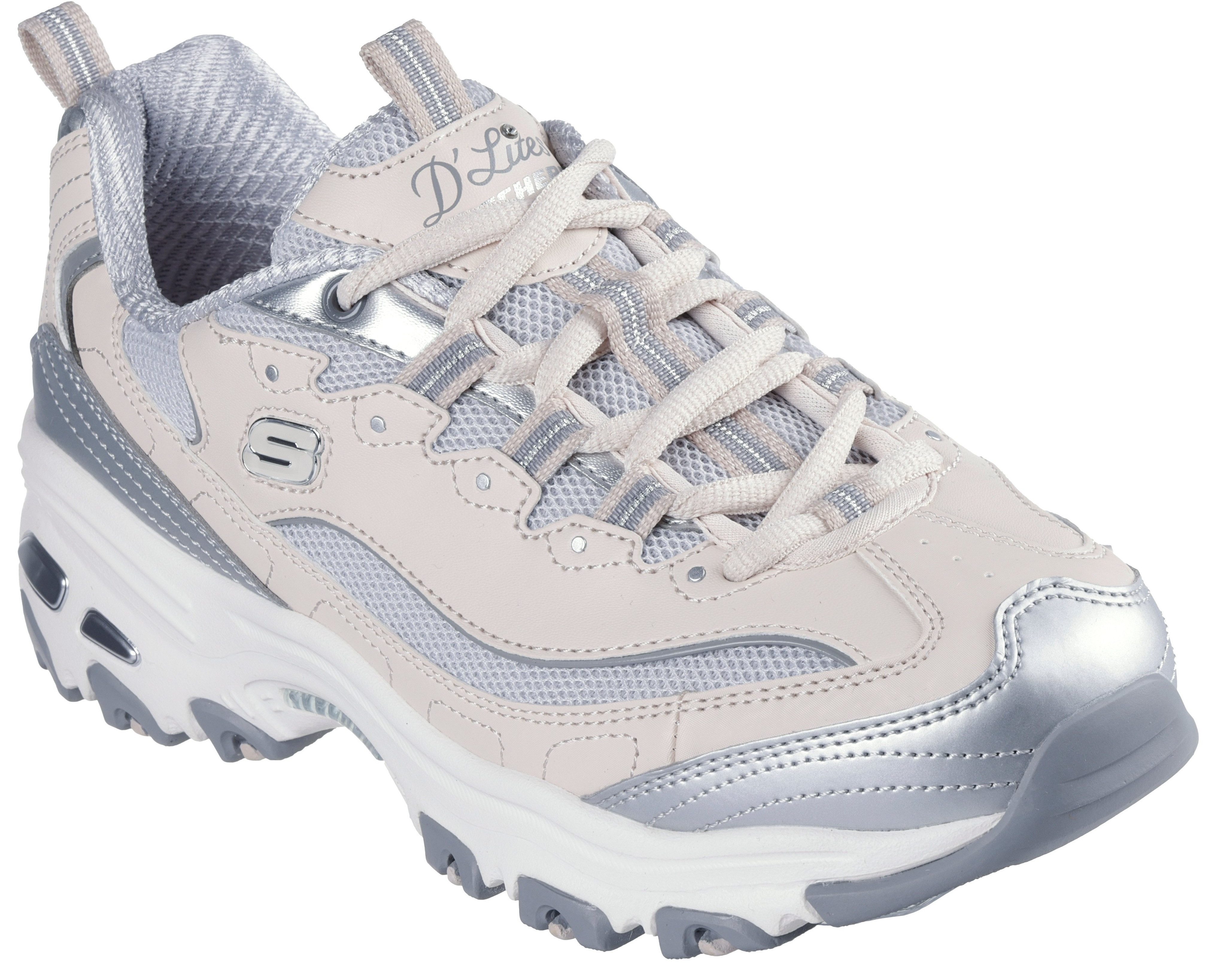Skechers D'LITES-CHROMATIC Sneaker, Plateausneaker, Schnürschuh mit günstig online kaufen