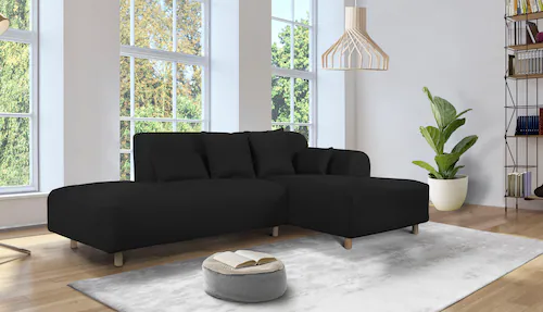 andas Ecksofa "Svennis L-Form", incl. Zierkissen, in 2 Bezugsvarianten günstig online kaufen