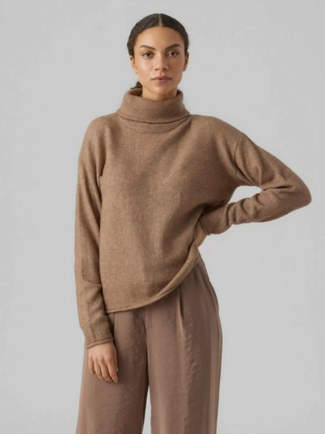 Vero Moda Rollkragenpullover VMKADEN LS ROLLNECK PULLOVER GA BF günstig online kaufen