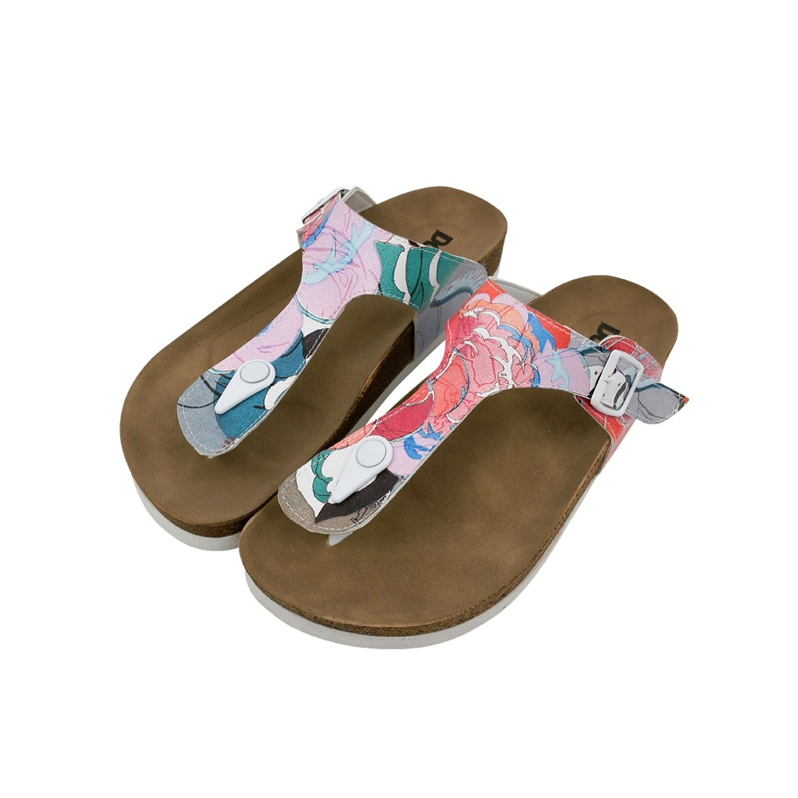 DOGO Zehentrenner "Lila Zehentrenner Hello Damen Sandalen", Handgefertigt günstig online kaufen