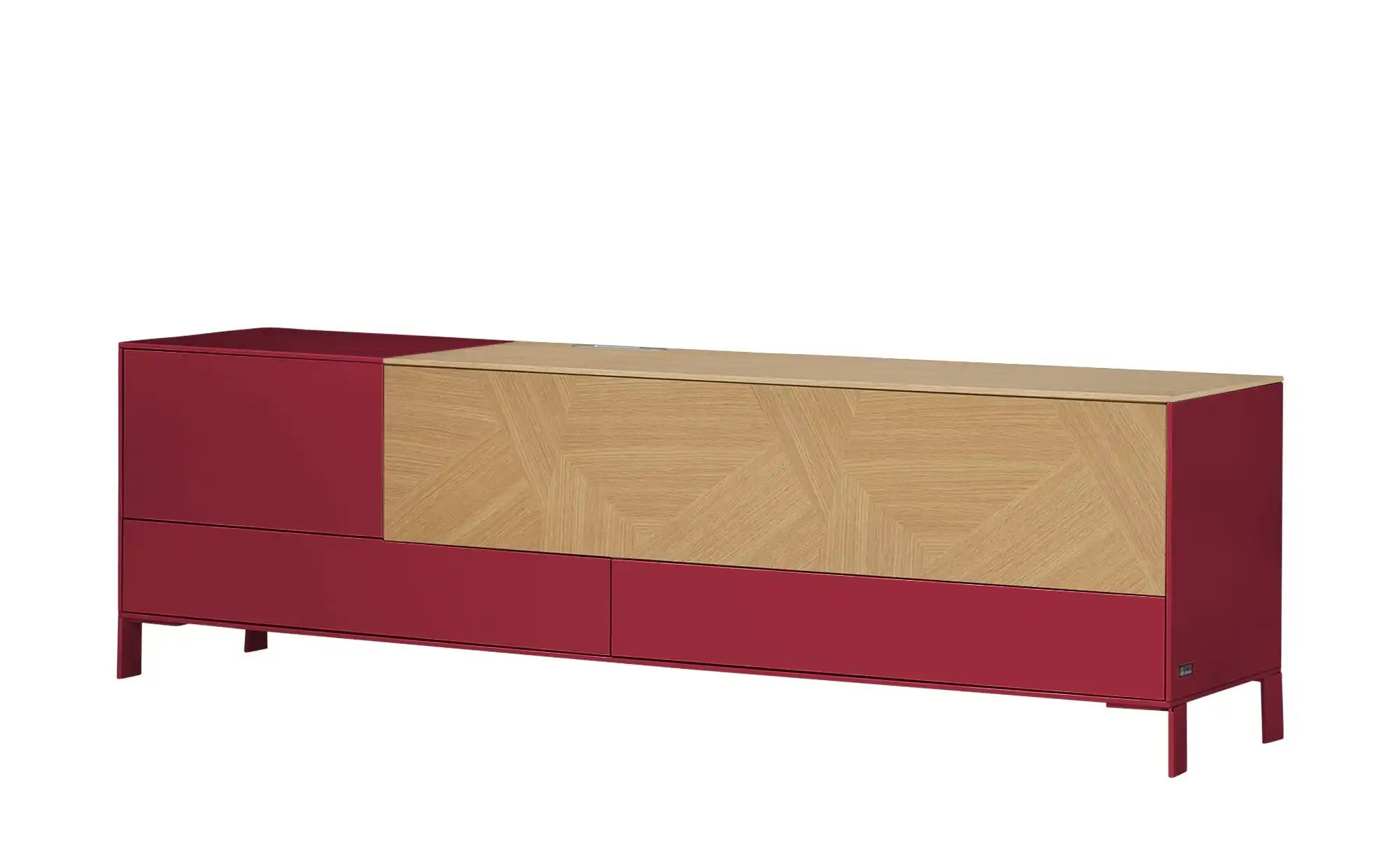 Jette Home Lowboard  Slice ¦ rot ¦ Maße (cm): B: 220 H: 65 T: 50.0 Kommoden günstig online kaufen