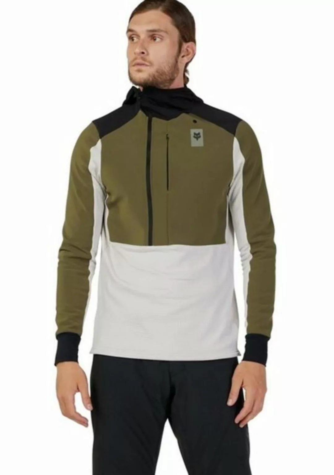 Fox Racing Kapuzenpullover Fox Kapuzenpullover Defend Thermal Hoodie olive günstig online kaufen