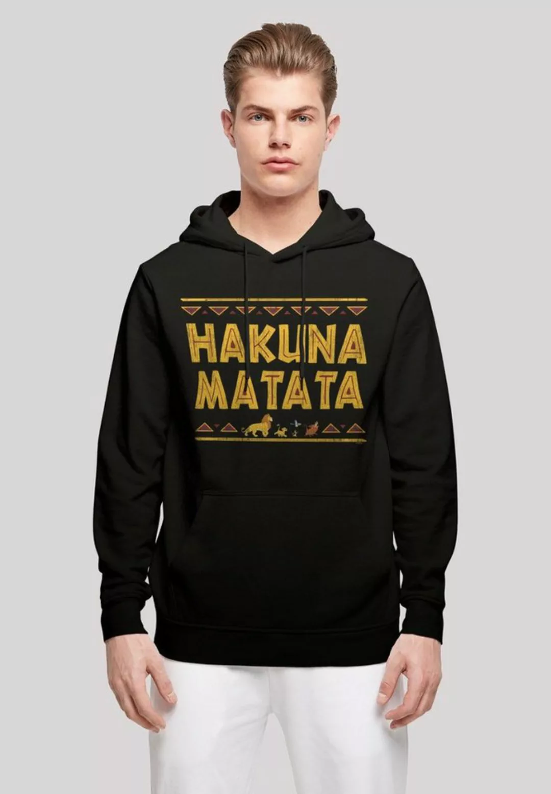 F4NT4STIC Kapuzenpullover "König der Löwen Hakuna Matata", Print günstig online kaufen