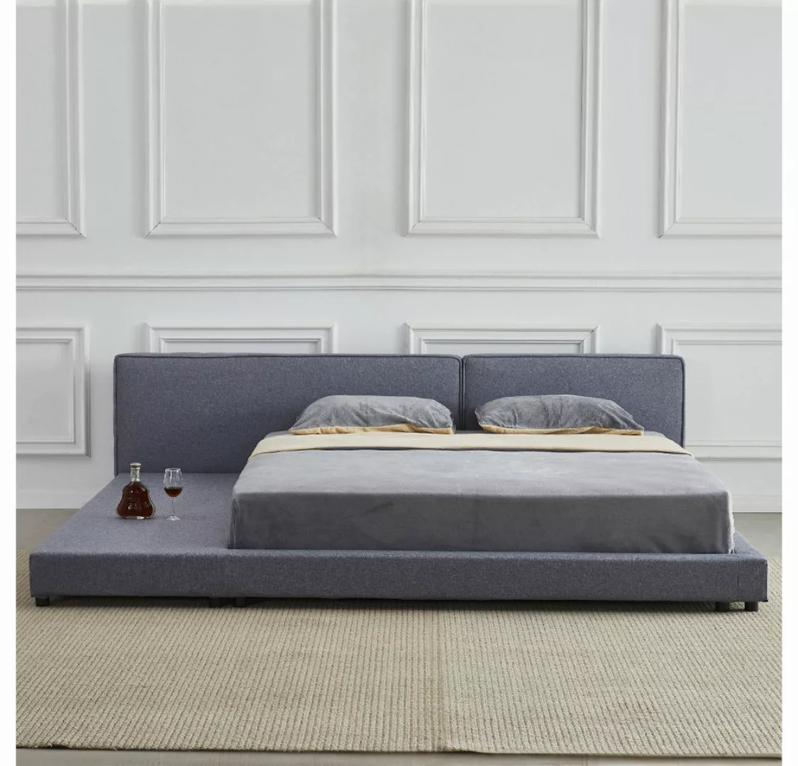 HOME DELUXE Polsterbett Bett mit Ablage GALAXIS (wahlweise inkl. Matratze), günstig online kaufen