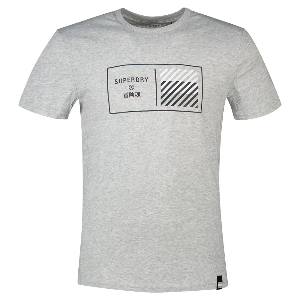 Superdry Train Core Graphic T-shirt XL Grey Marl günstig online kaufen