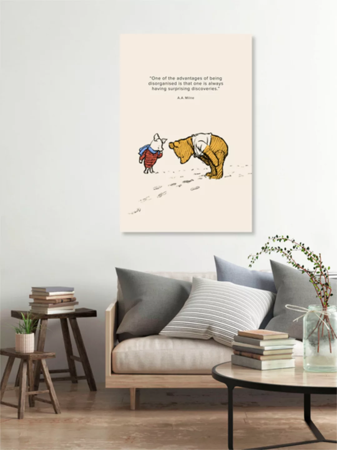 Poster / Leinwandbild - Winnie Puuh: Entdeckungen günstig online kaufen