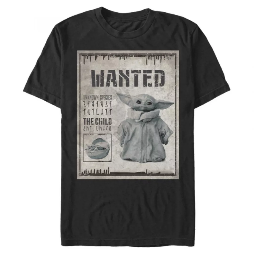 Star Wars - The Mandalorian - The Child Wanted Child Poster - Männer T-Shir günstig online kaufen