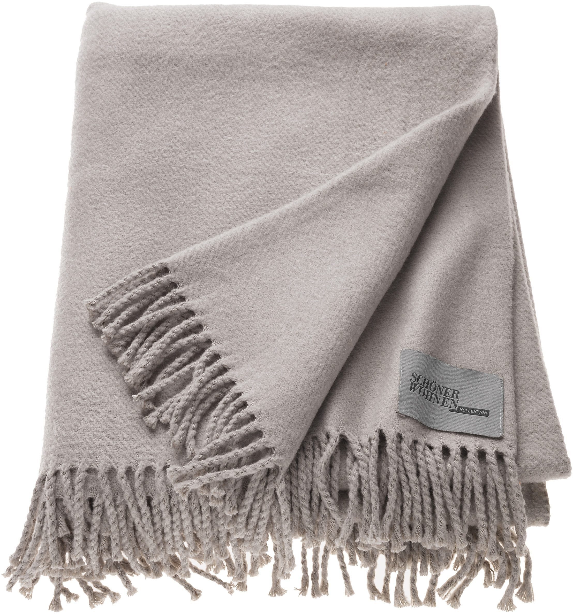 SCHÖNER WOHNEN-Kollektion Tagesdecke BASICS Tagesdecke, 140 günstig online kaufen