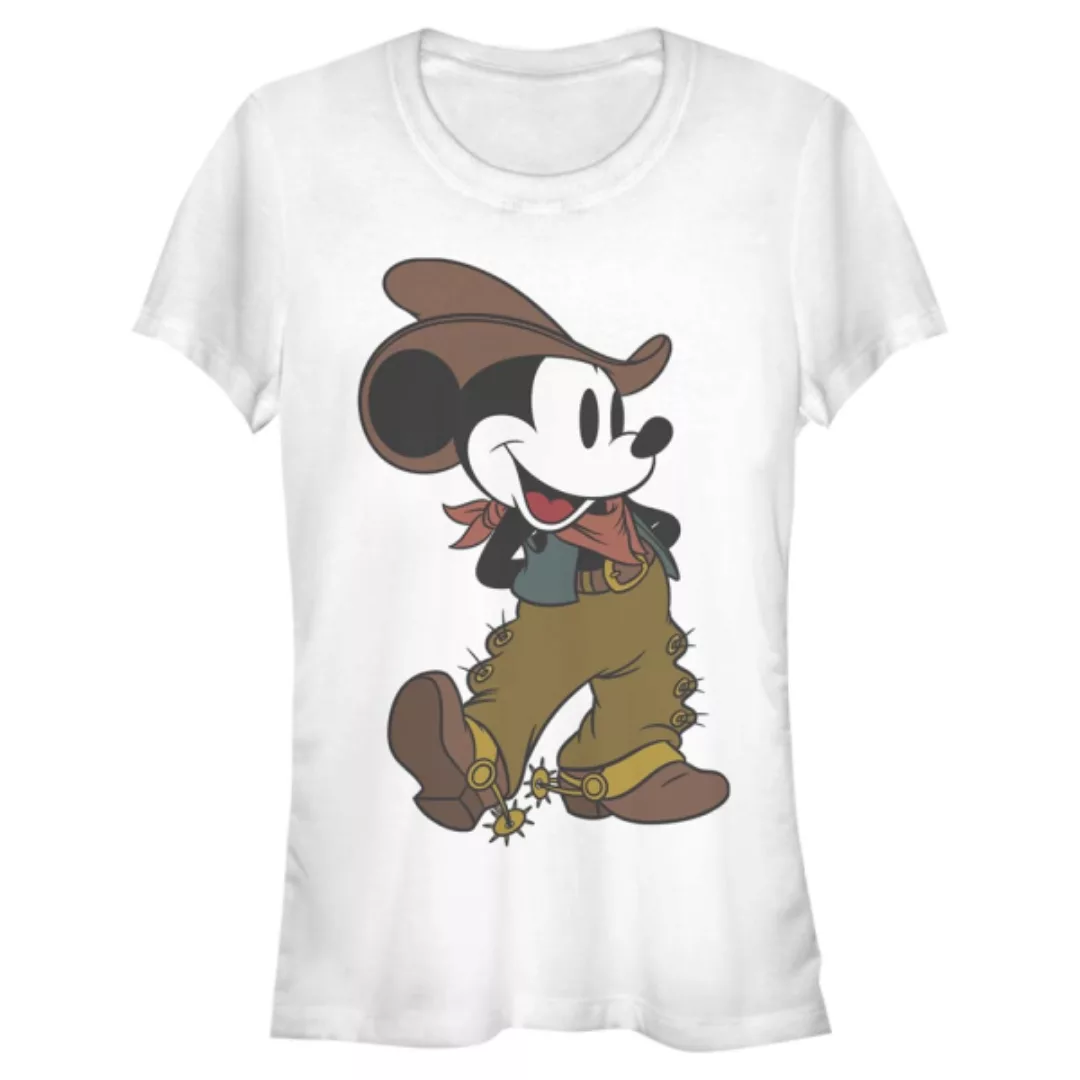 Disney - Micky Maus - Micky Maus Cowboy Mickey - Frauen T-Shirt günstig online kaufen