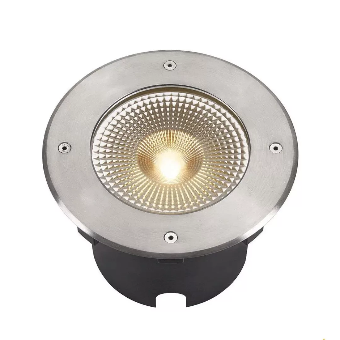 LED Bodeneinbaustrahler Rocci in Edelstahl 16W 1530lm IP67 rund günstig online kaufen