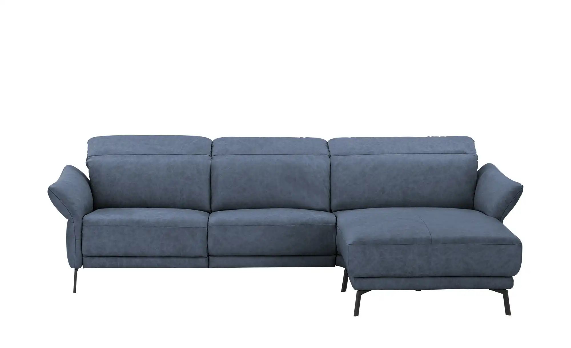 Wohnwert Ecksofa Leder Bellana ¦ blau ¦ Maße (cm): B: 285 H: 101 T: 161 Pol günstig online kaufen