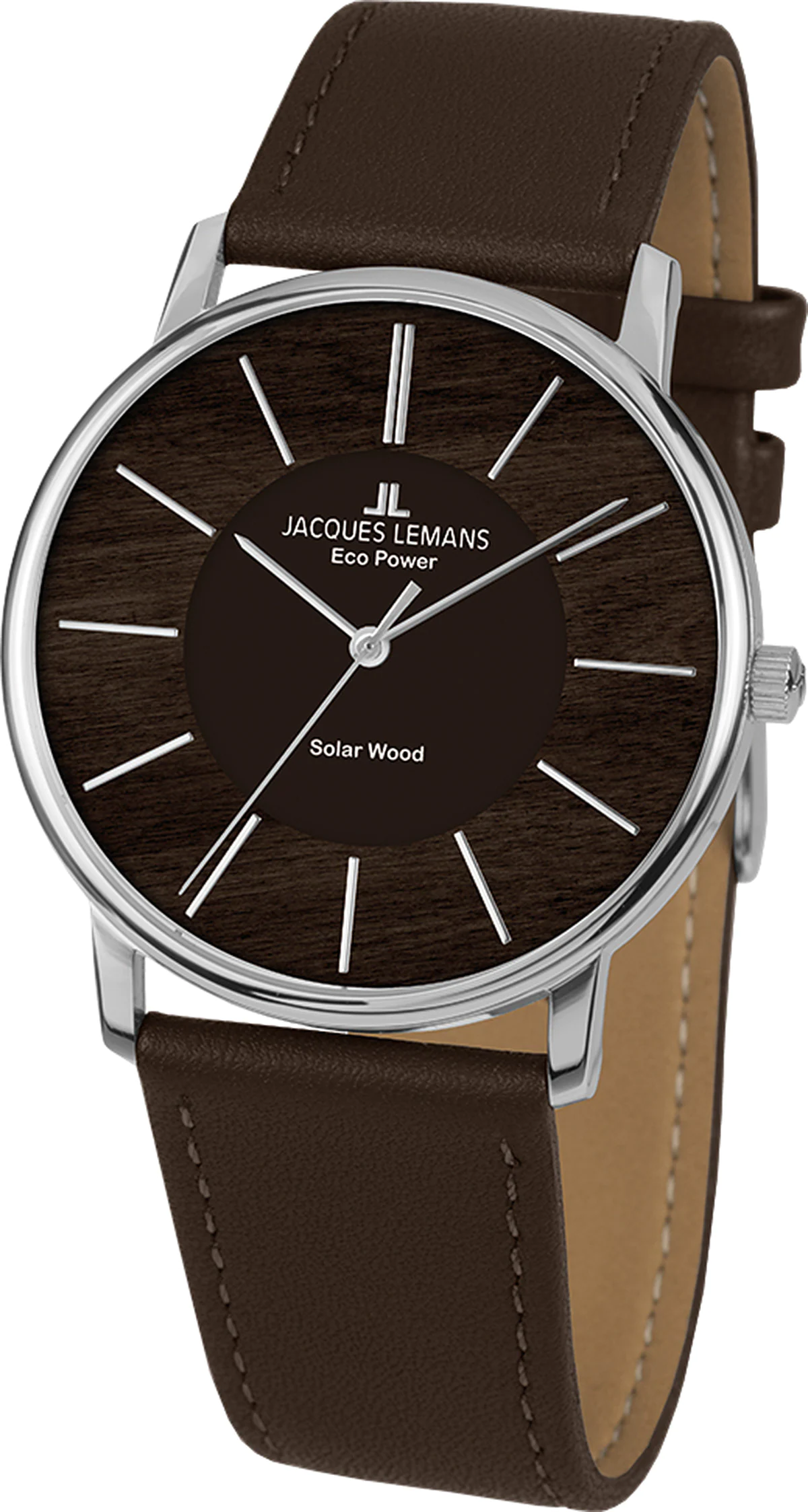 Jacques Lemans Solaruhr "Eco Power Solar Wood, 1-2105A" günstig online kaufen