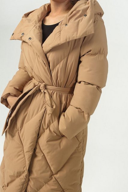 Copperose Parka 7519 Oversize Winterparka Steppmantel Parka mit Knopfleiste günstig online kaufen