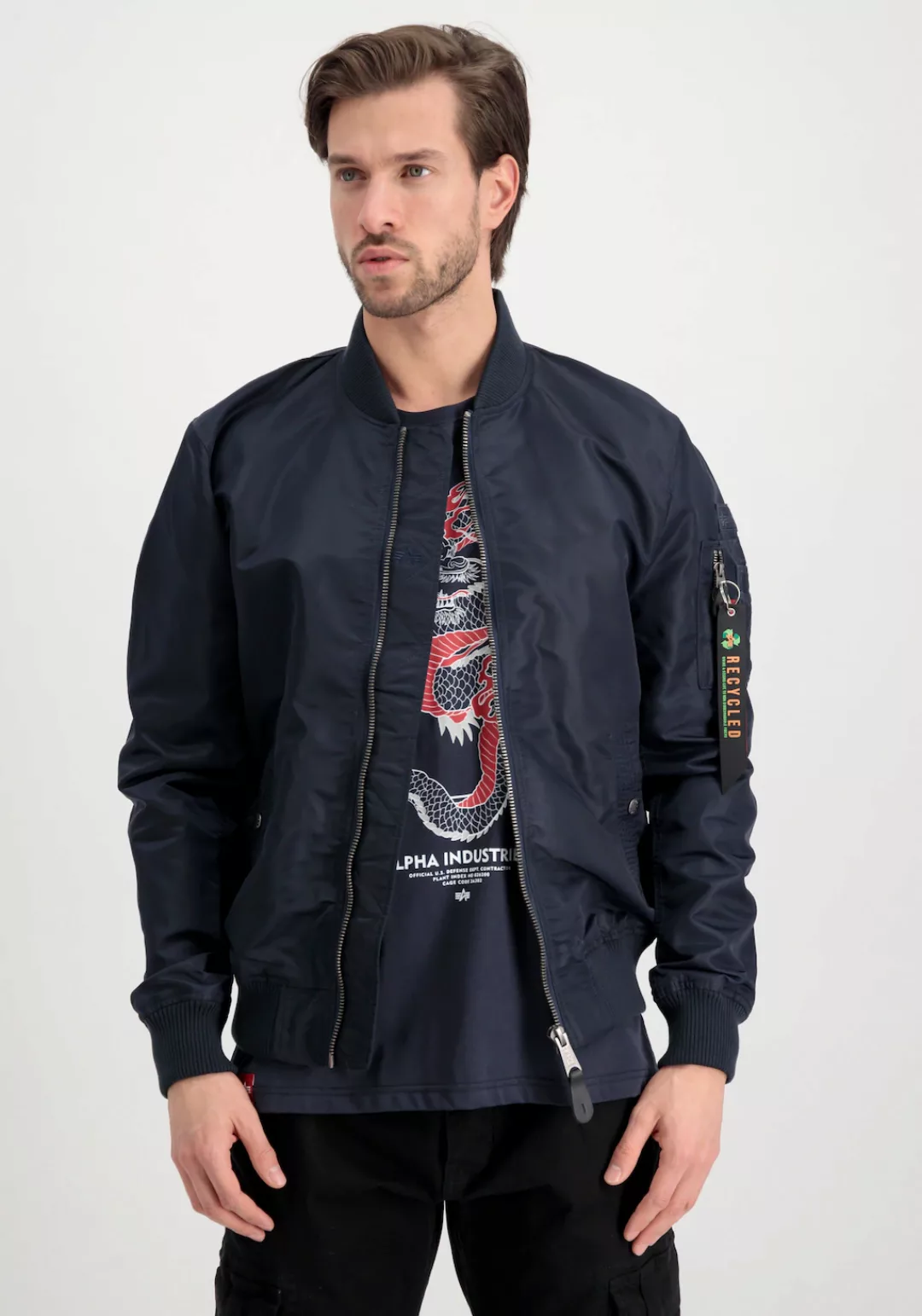 Alpha Industries Bomberjacke "ALPHA INDUSTRIES Men - Bomber Jackets MA-1 LW günstig online kaufen