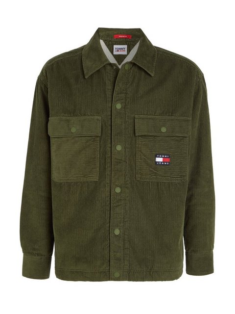 Tommy Jeans Langarmhemd TJM SHERPA LINED CORD OVERSHIRT günstig online kaufen