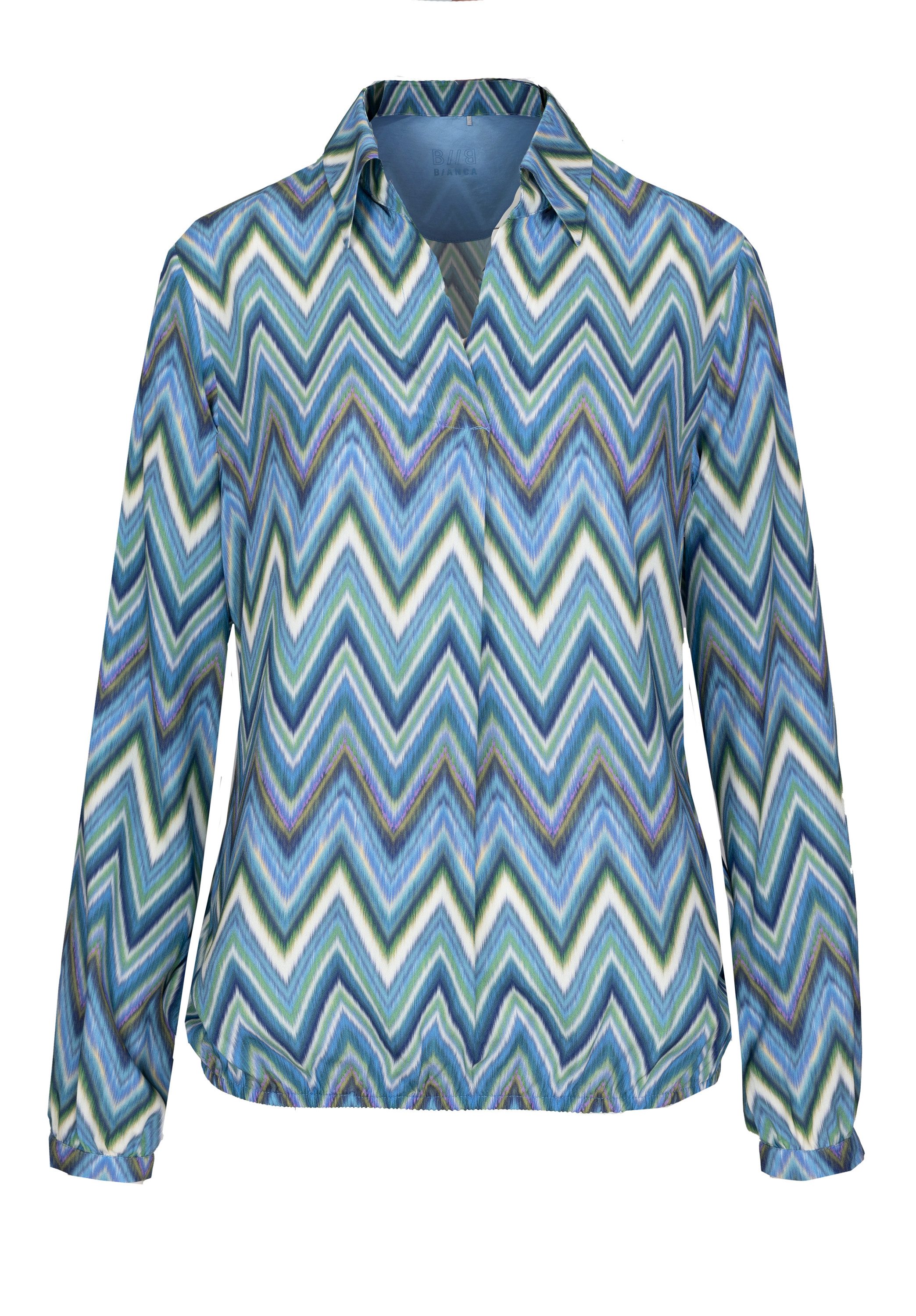 bianca Druckbluse ADINA in graphischem Allover-Print günstig online kaufen