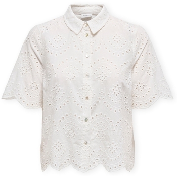 Only  Blusen Valais Shirt - Cloud Dancer günstig online kaufen