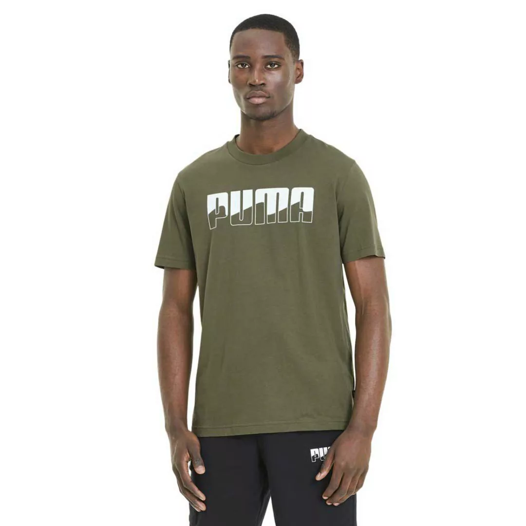 Puma Rebel Bold Kurzarm T-shirt S Burnt Olive günstig online kaufen