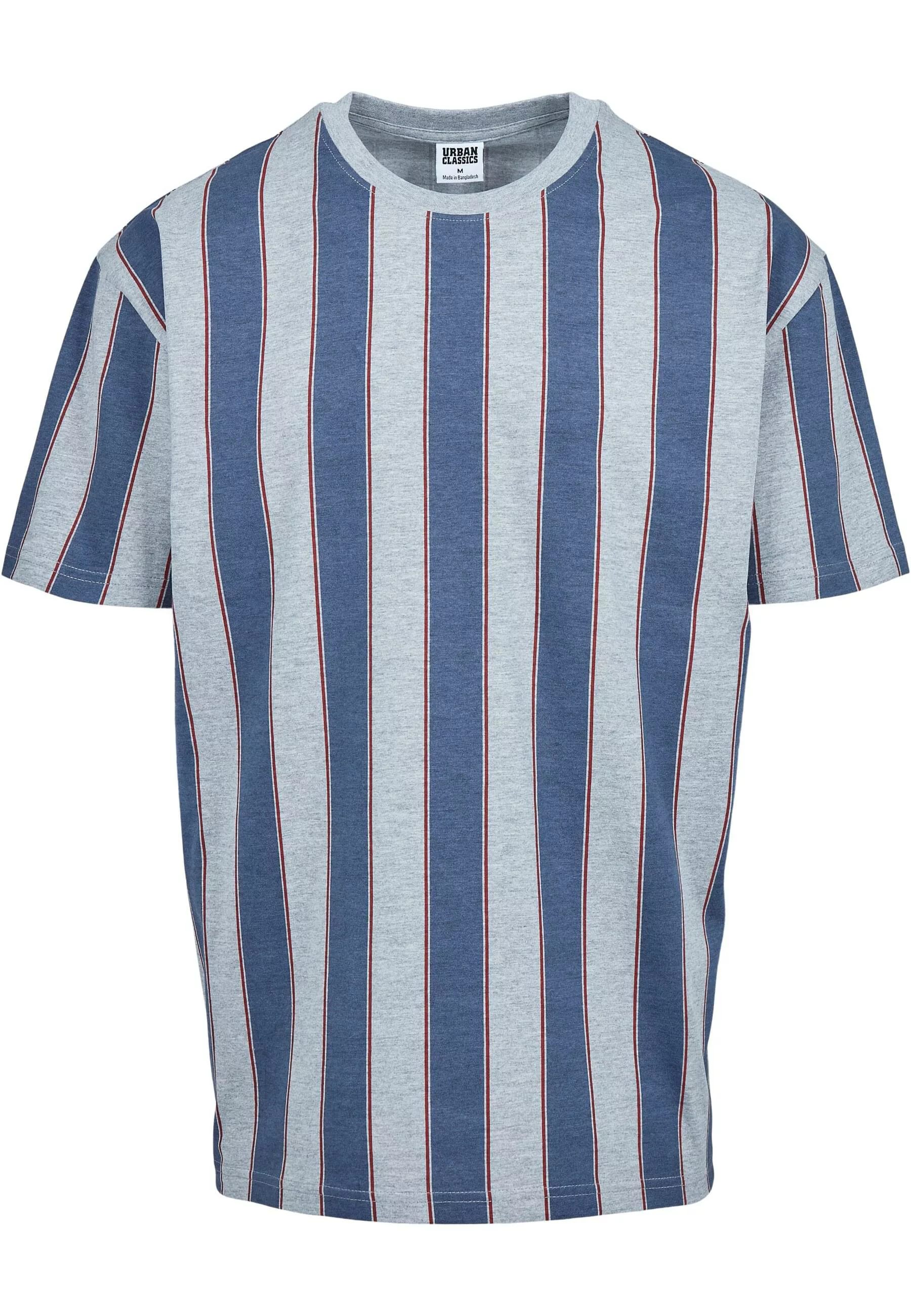 URBAN CLASSICS T-Shirt "Urban Classics Herren Printed Oversized Bold Stripe günstig online kaufen