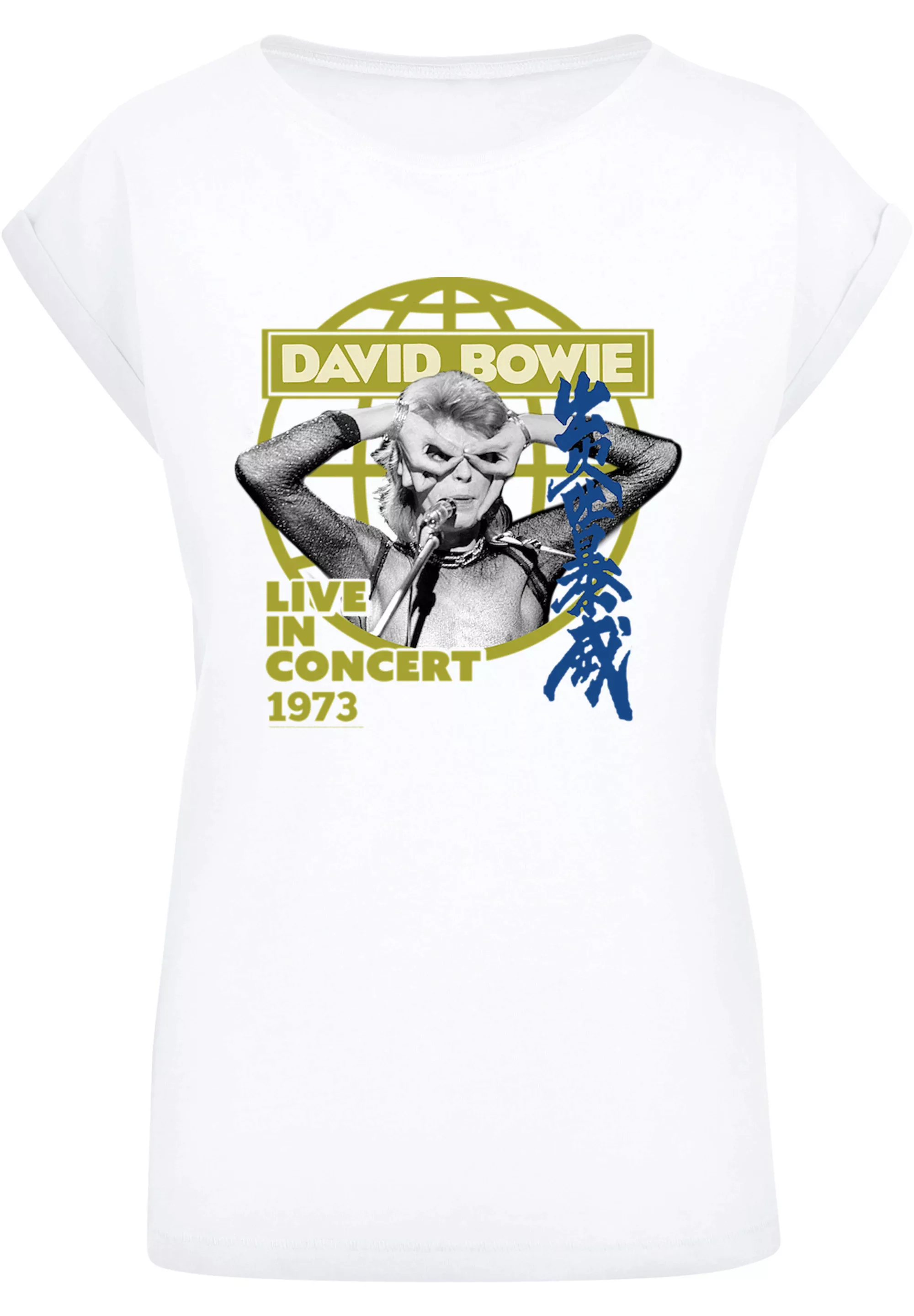F4NT4STIC T-Shirt "David Bowie Live in Concert 1973", Print günstig online kaufen