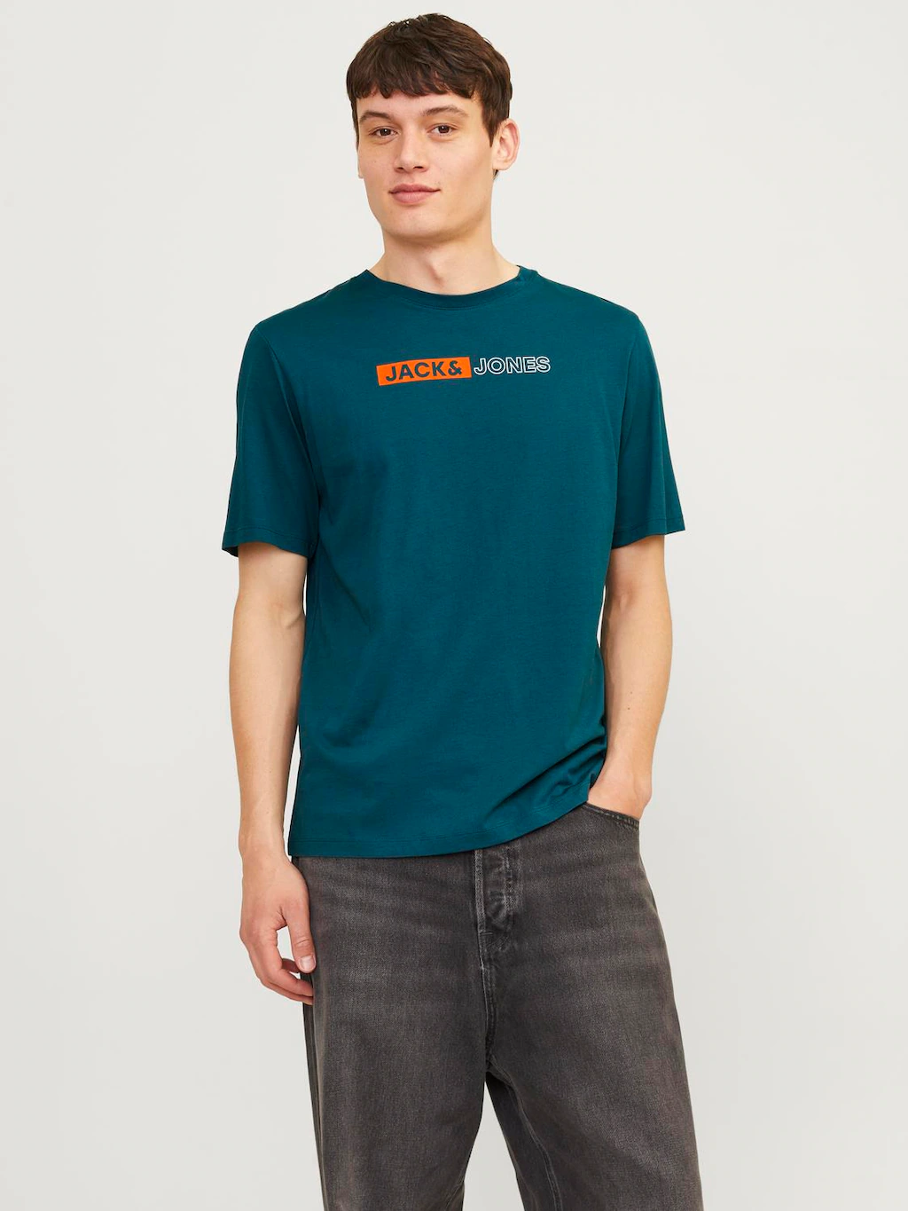 Jack & Jones Rundhalsshirt "JJECORP LOGO TEE PLAY SS O-NECK NOOS" günstig online kaufen