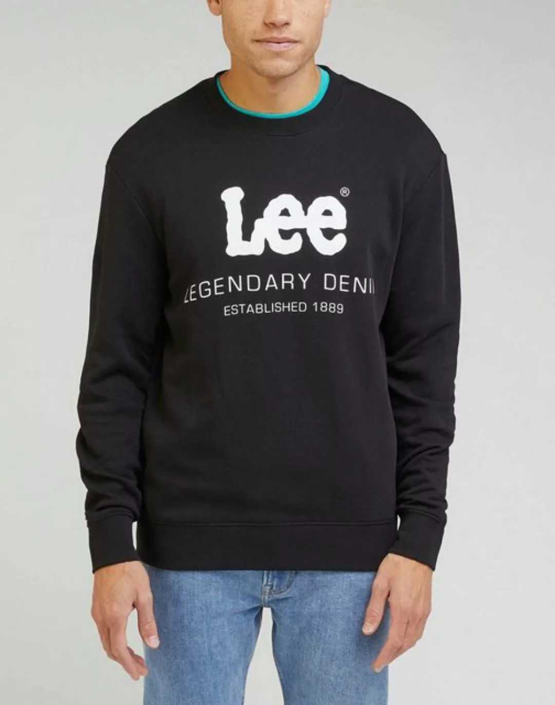 Lee® Sweatshirt LEGENDARY DENIM CREW günstig online kaufen