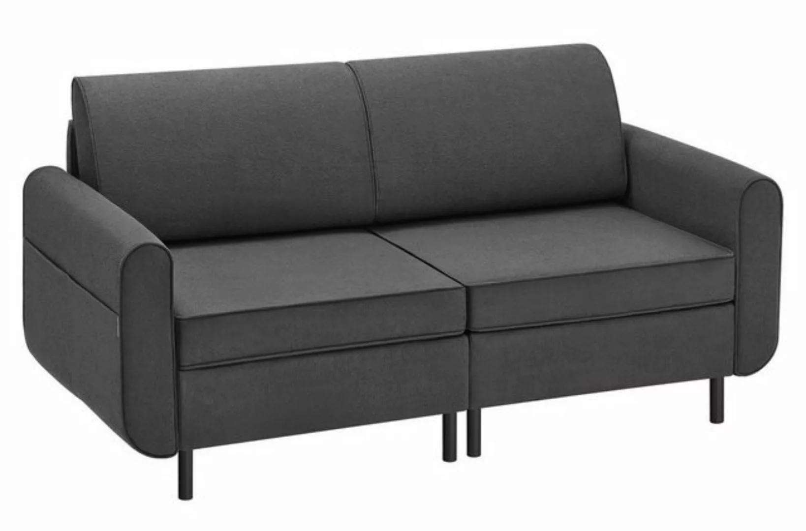 SONGMICS HOME 3-Sitzer, 2 Teile, Modulares Sofa, 2-Sitzer, Schlafsofa, L-fö günstig online kaufen