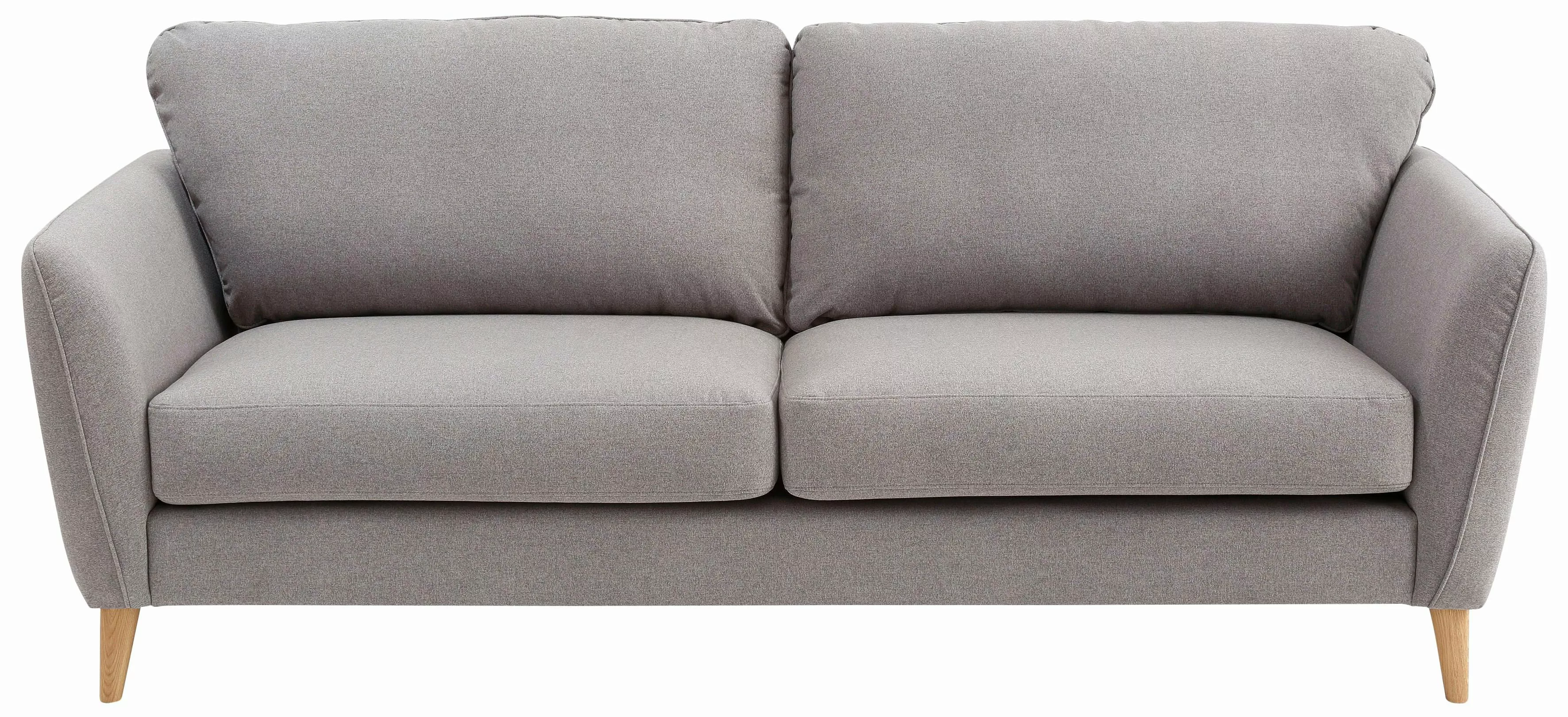 Home affaire 3-Sitzer MARSEILLE Sofa 206 cm, mit Massivholzbeinen aus Eiche günstig online kaufen