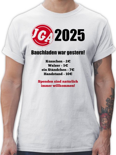 Shirtracer T-Shirt Aufgaben der Braut - Bezahlen - Bauchladen war gestern J günstig online kaufen