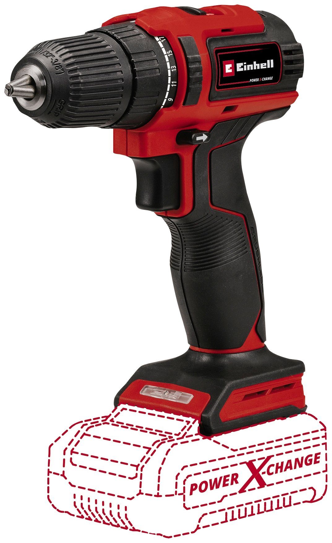 Einhell Akku-Bohrschrauber Power X-Change TE-CD 18/40 Li BL Solo günstig online kaufen