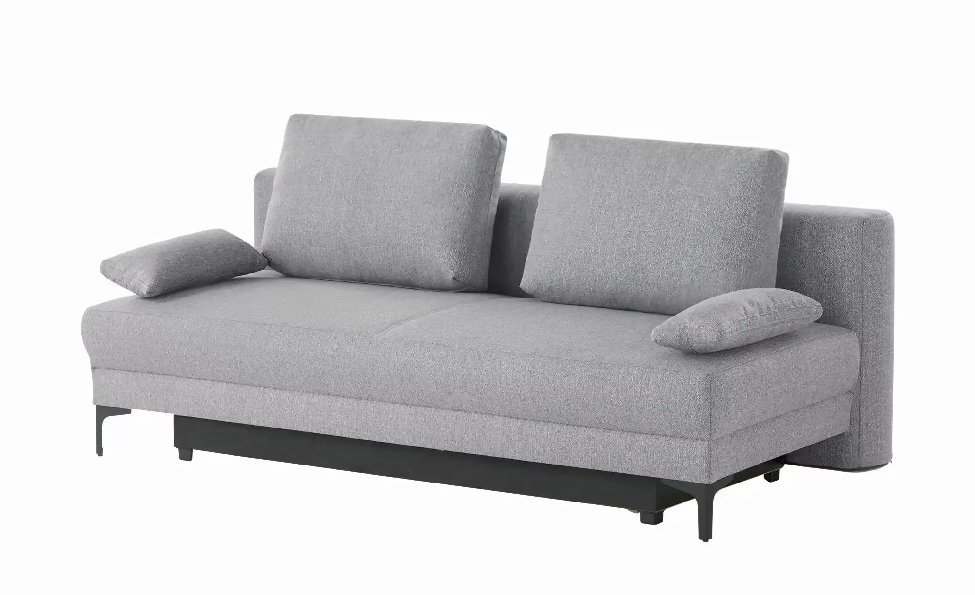 Schlafsofa mit Schlaffunktion Genua ¦ grau ¦ Maße (cm): B: 205 H: 89 T: 104 günstig online kaufen