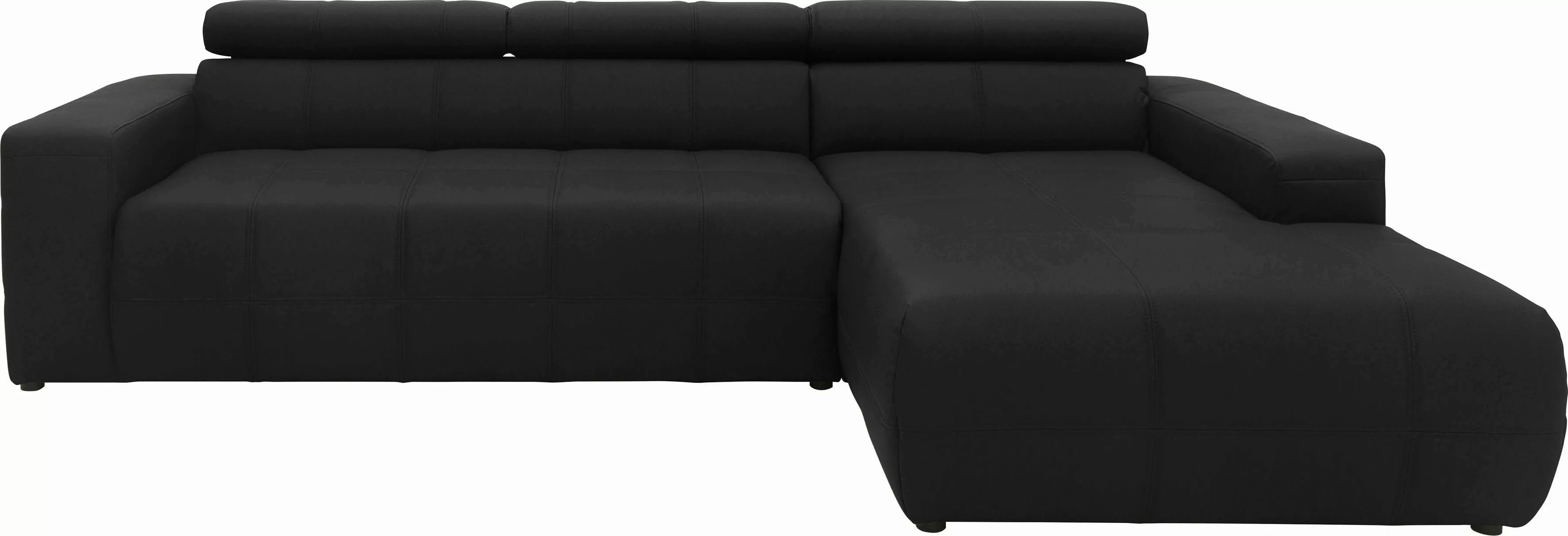 DOMO collection Ecksofa "Brandon B/T/H: 289/177/80 cm, whlw. mit Sitztiefen günstig online kaufen