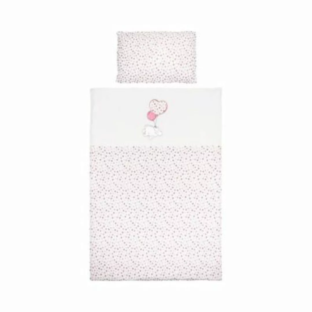 bornino Bettwäsche Flying Dumbo 40x60 / 100x135 cm rosa Gr. one size günstig online kaufen