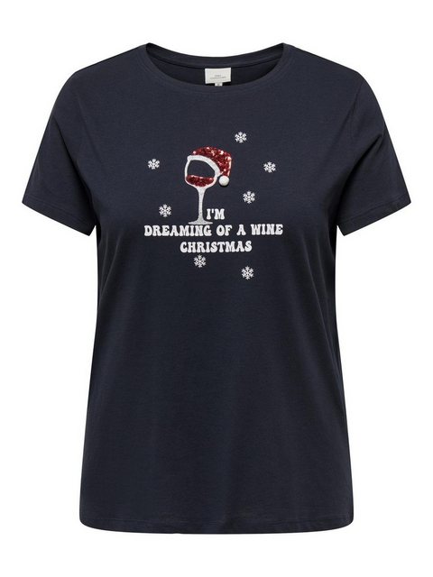 ONLY CARMAKOMA Kurzarmshirt CARXMAS SS REG. TEE JRS günstig online kaufen