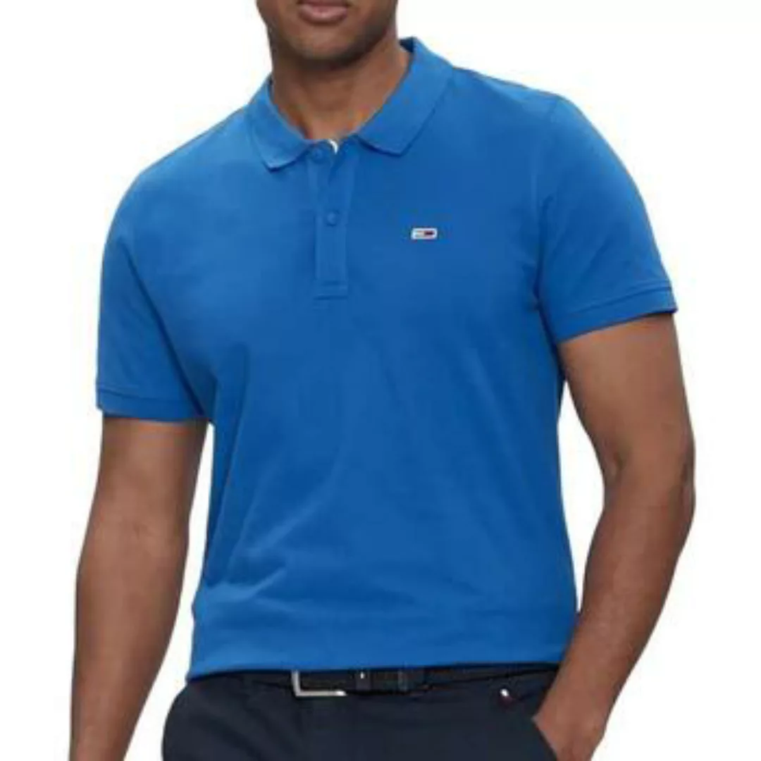 Tommy Hilfiger  Poloshirt SLIM PLACKET DM0DM18312 günstig online kaufen