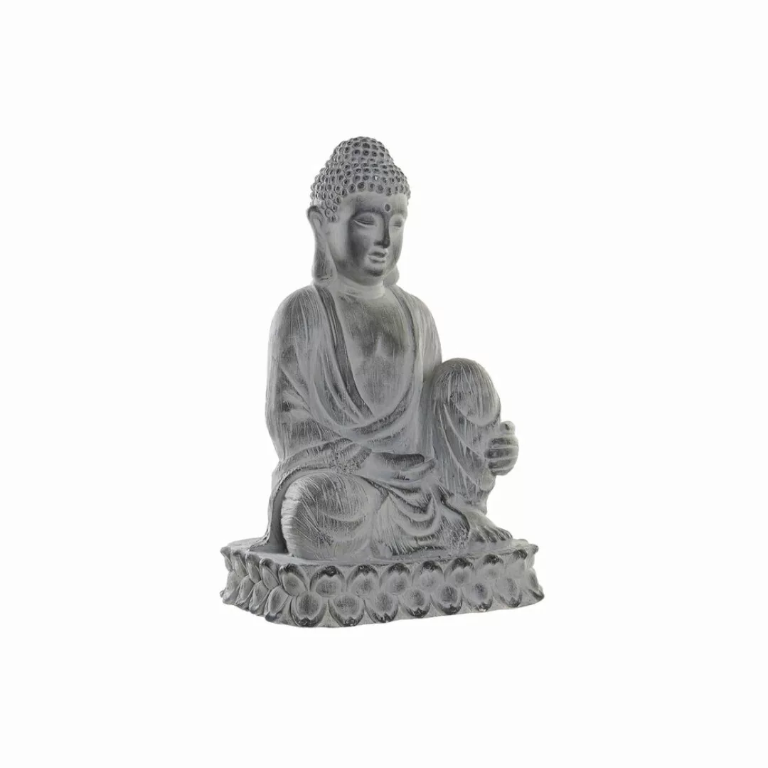 Dekorative Gartenfigur Dkd Home Decor Grau Buddha Harz Magnesium (42,5 X 35 günstig online kaufen