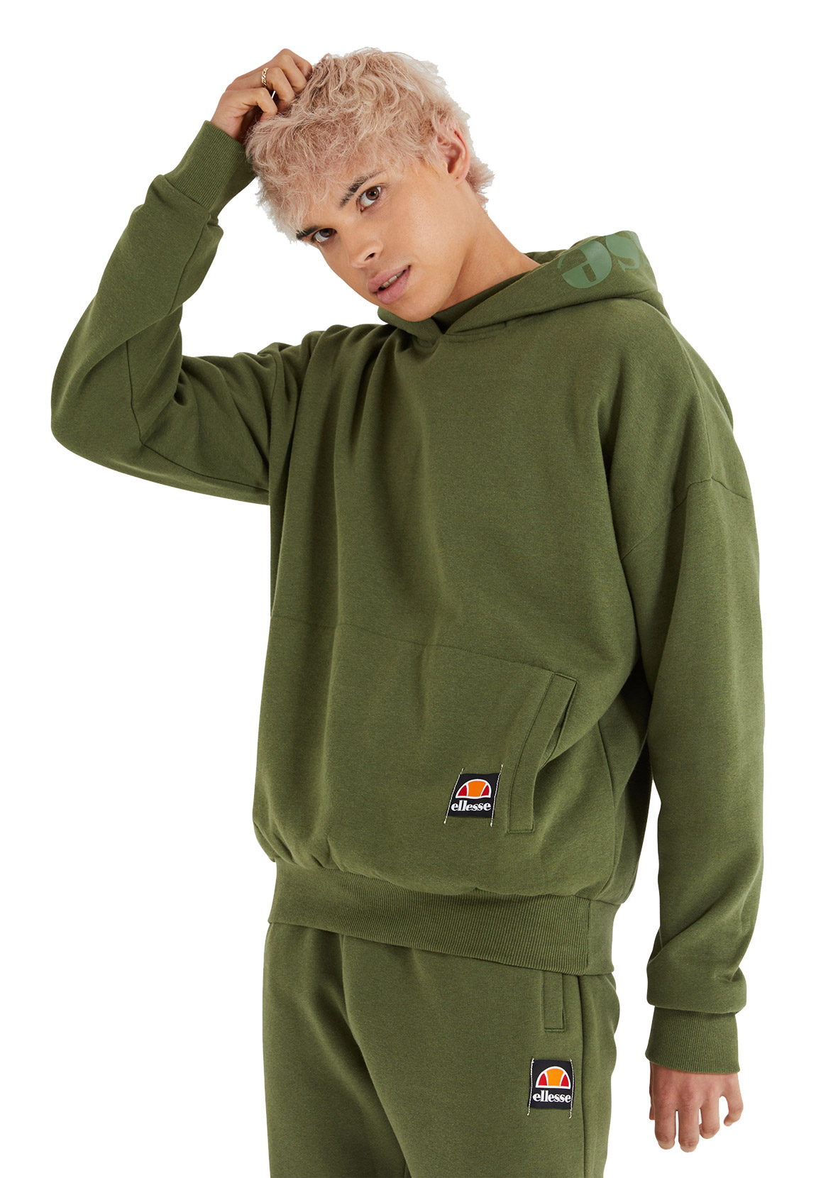 Ellesse Herren Hoody HANLI OH HOODY Khaki günstig online kaufen